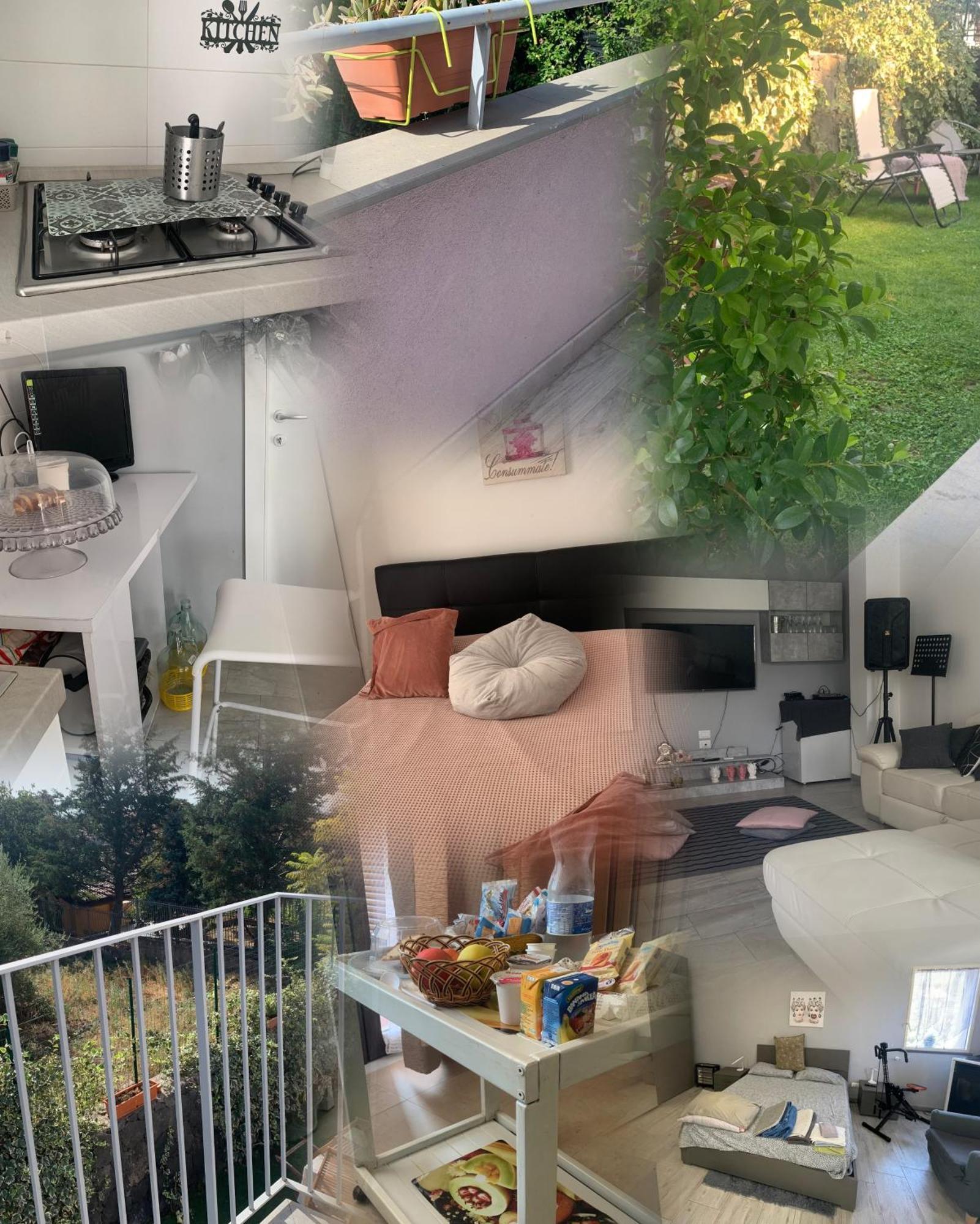 Villa In Affitto Ragalna Esterno foto